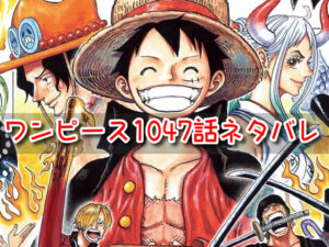 ワンピース　1047話　ネタバレ　考察　感想