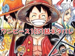 ワンピース　1051話　ネタバレ　考察　感想